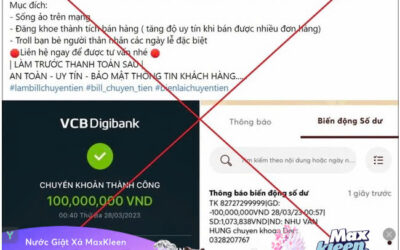 CÁCH NHẬN BIẾT BILL CHUYỂN KHOẢN FAKE